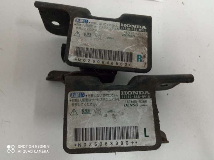 Honda CIVIc VII 1.3 Ima Sedan Czujnik Uderzeniowy Prawy Lewy 77940-S5b-N910 77930-S5b-N910 - obrazek 3