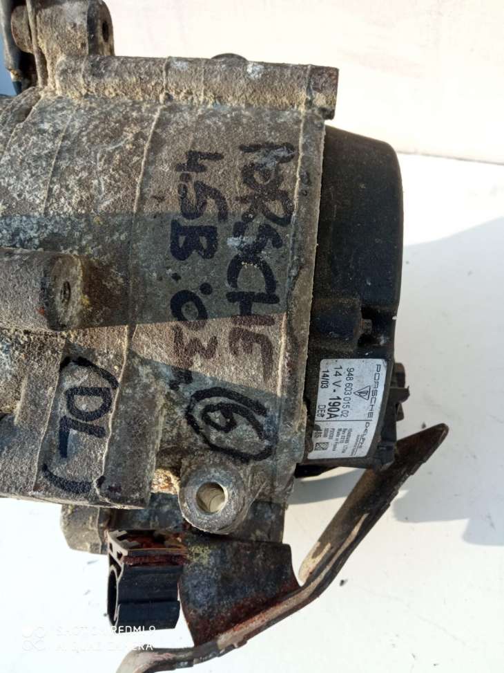 Porsche Cayenne 4.5b Alternator 94860301502 - obrazek 2