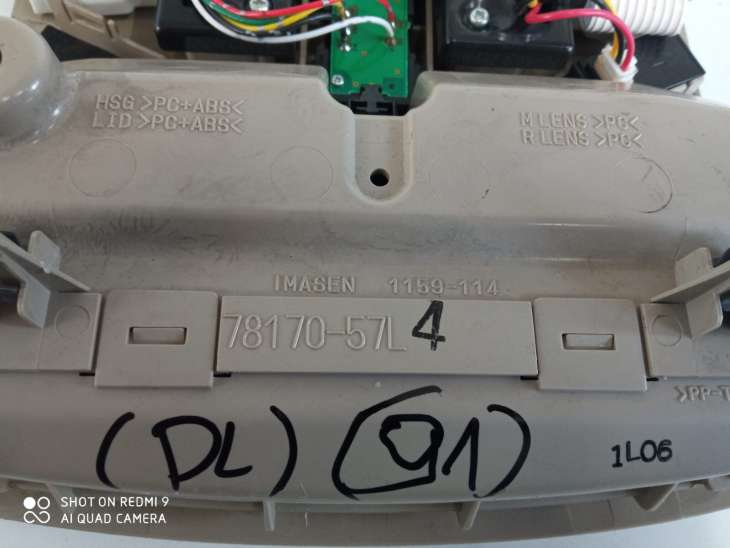 Suzuki Kizashi Lampka Oświetlenie Wnętrza Kabiny 78170-57l - obrazek 4