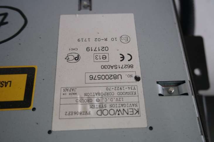 Subaru Forester II Nawigacja Gps 86281sa020 86271sa030 66242sa130 - obrazek 3