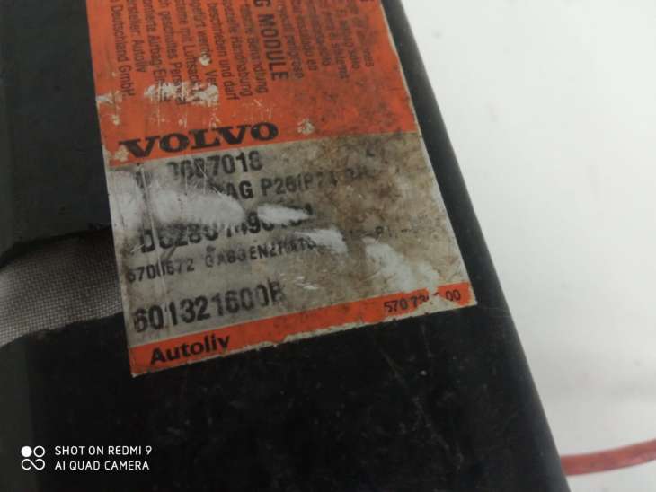 Volvo S60 V70 Poduszka Powietrzna Fotela Prawa 601321600b 8687018 - obrazek 4