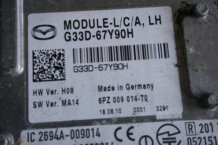Mazda 6 Gh Lift 2011r Hatchback Lampy Tylne - obrazek 7