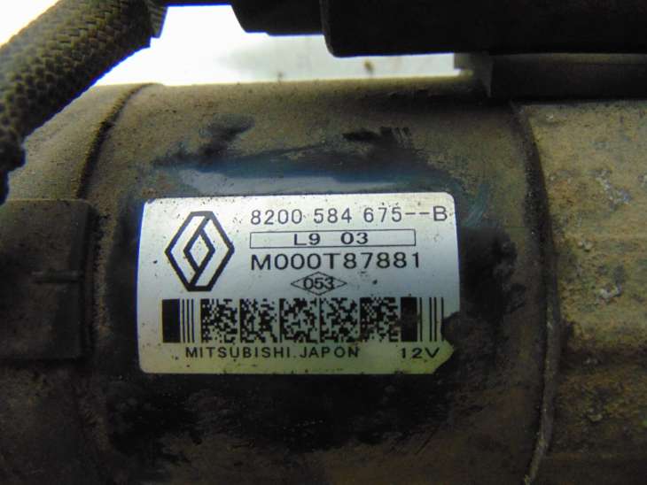 Nissan 1.5crdi Rozrusznik M000t87881 Nr.25 - obrazek 4