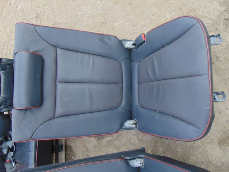 Hyundai Santa Fe II Fotele Kanapy Skóra - obrazek 3