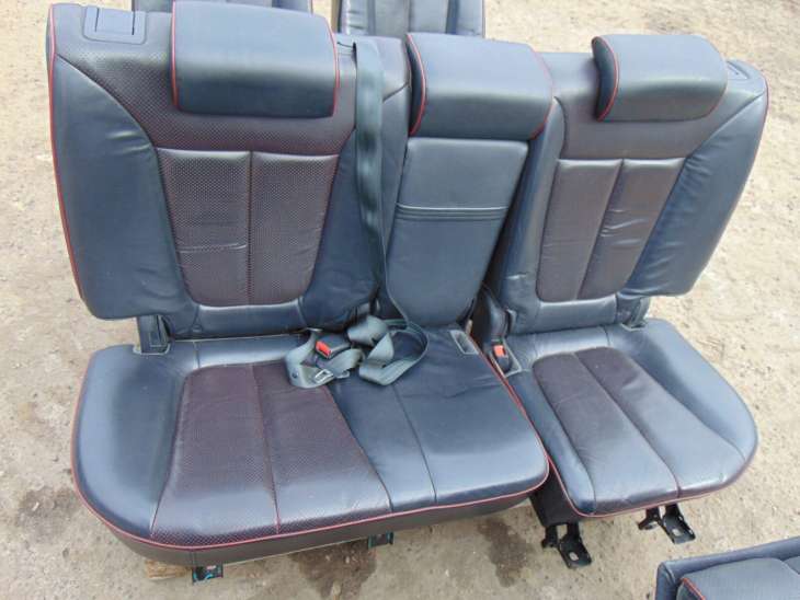 Hyundai Santa Fe II Fotele Kanapy Skóra - obrazek 6