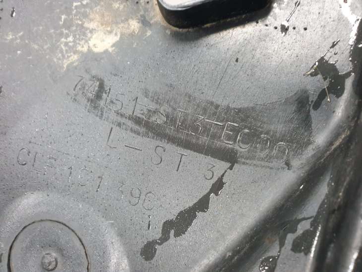 Honda CIVIc VI 1999r Nadkole Lewe Przednie Przód 74151-St3-E000 - obrazek 6