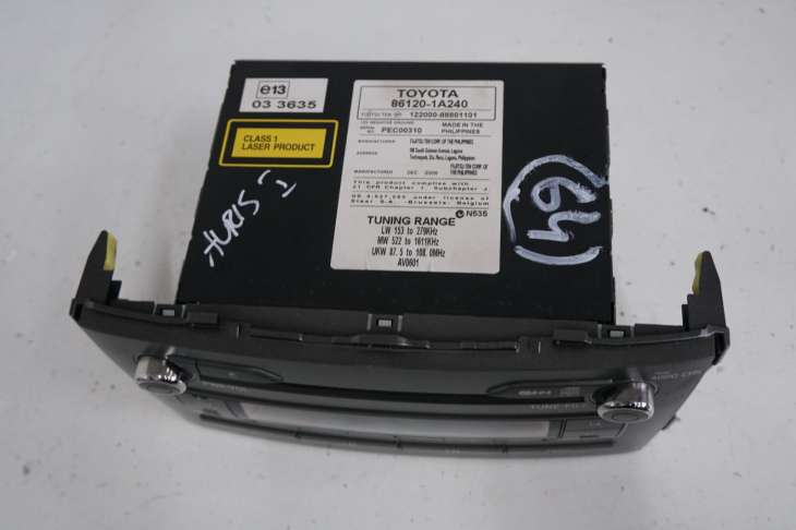 Toyota Auris I Radioodtwarzacz 86120-1a420 - obrazek 2