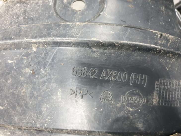Nissan Micra K12 Nadkole Prawe Przednie Przód 63842ax600 - obrazek 5