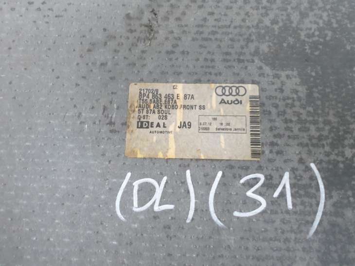 Audi A3 8p Podłoga Wykładzina Mata Bagażnika 8p4863463e 87a (NR 31) - obrazek 5