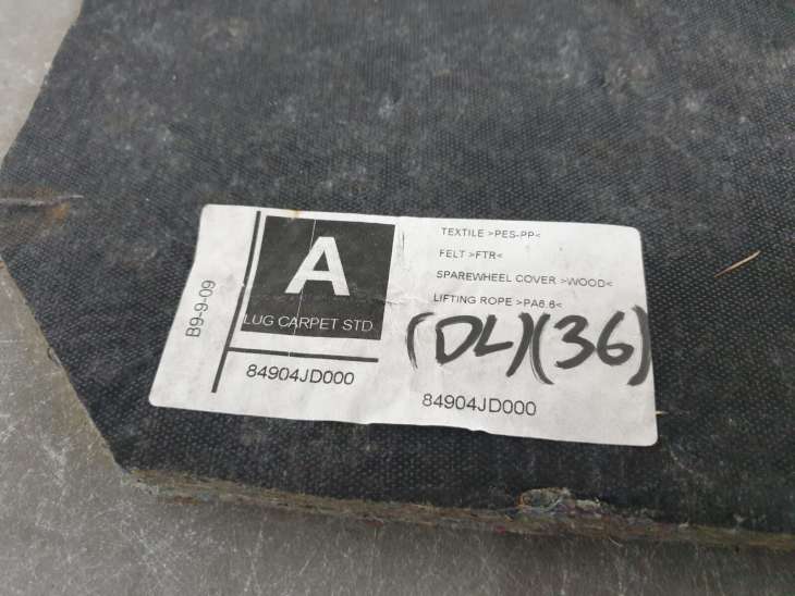 Nissan Qashqai J10 Podłoga Wykładzina Mata Bagażnika 84904jd000 (NR 36) - obrazek 5
