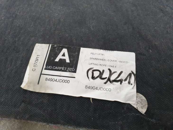 Nissan Qashqai J10 Podłoga Wykładzina Mata Bagażnika 84904jd000 (NR 41) - obrazek 5