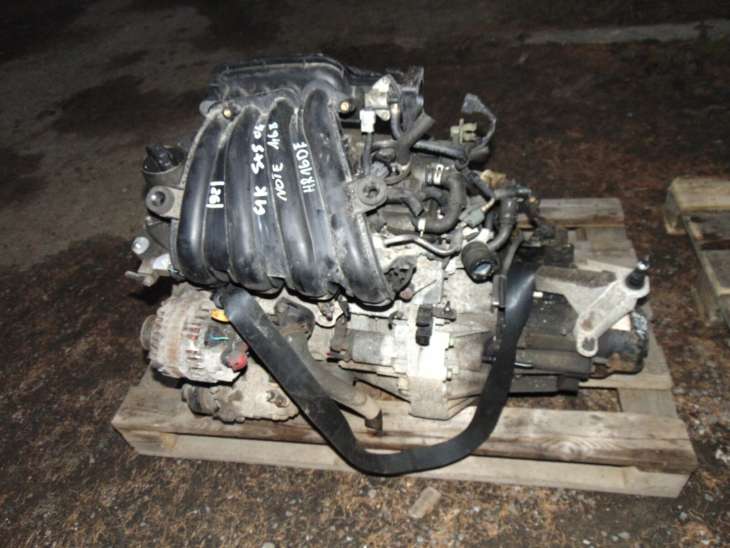 Nissan Note E11 Silnik 1.6b Hr16de Blok Głowica NR.92