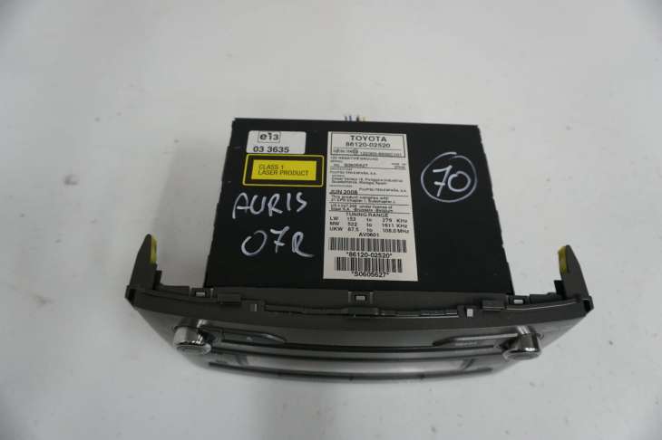 Toyota Auris I Radioodtwarzacz 86120-02520 - obrazek 2
