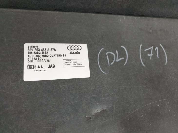Audi A3 8p Podłoga Wykładzina Mata Bagażnika 8p4863463 A 87a ( Nr 71) - obrazek 5