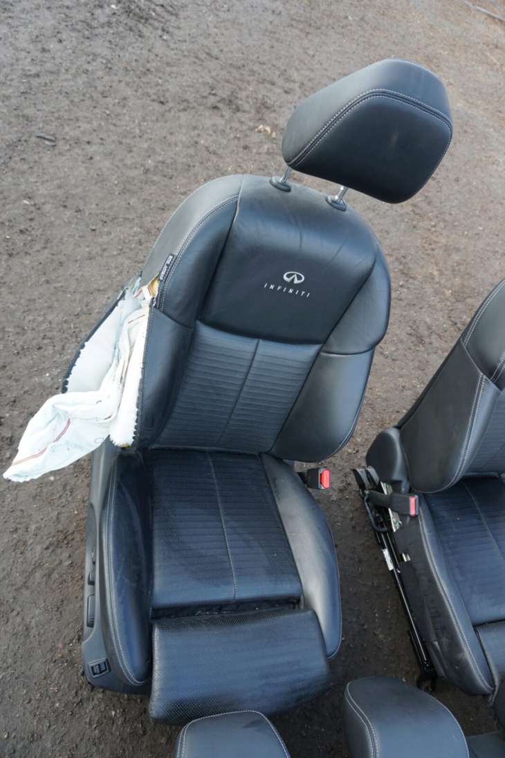 Infiniti Q50 Fotele Kanapy Skóra Uk - obrazek 9