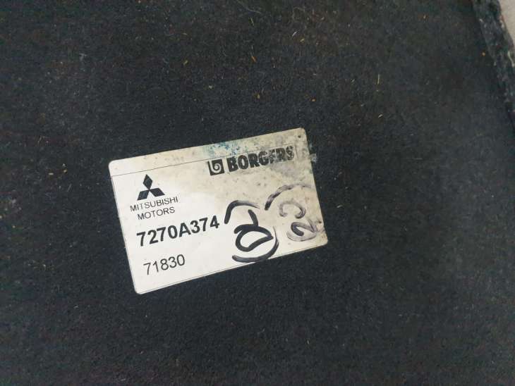 Mitsubishi Colt Z30 3d Mata Podłoga Wykładzina Bagażnika 7270a474 - obrazek 4