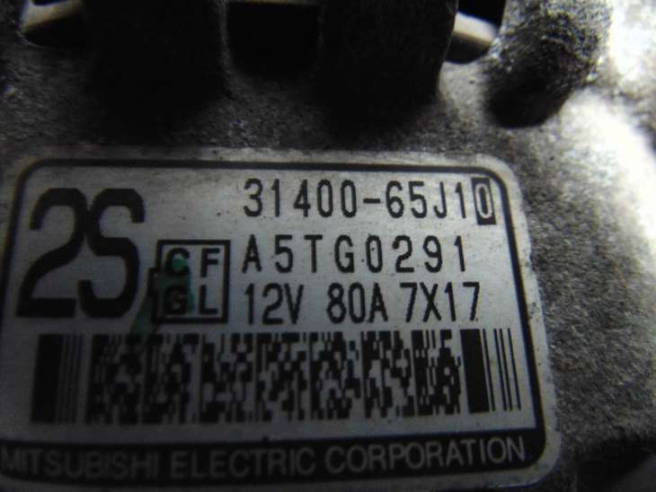 Suzuki Swift Mk6 Sport Alternator 31400-65j10 A5tg0291 - obrazek 5