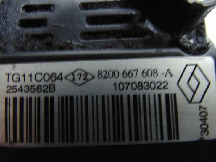 Nissan Note N11 Alternator Tg11c064 8200667608 - obrazek 2