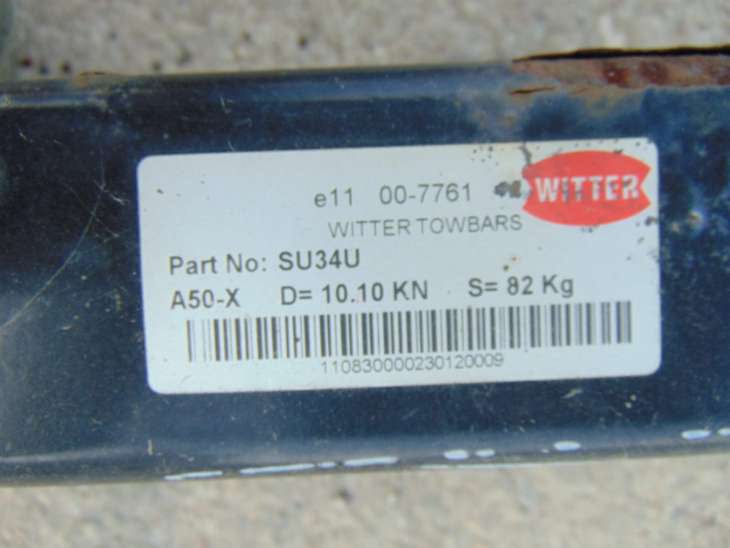 Subaru Legacy V Hak Holowniczy Witter Su34u - obrazek 4