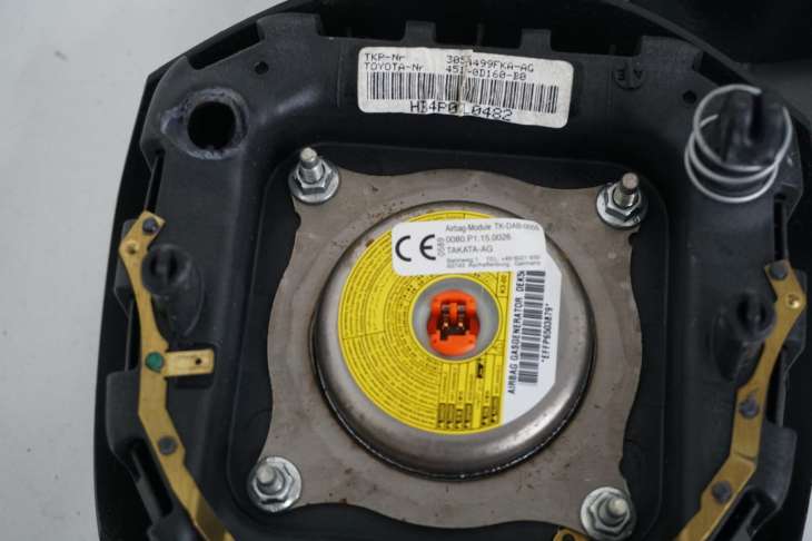 Toyota Yaris 2009r Lift 1.3b Poduszki Powietrzne Airbag Zestaw 89170-0d490 89831-0h010 - obrazek 6