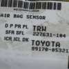 Toyota Avensis T27 III Poduszki Powietrzne Airbag 89170-05321 7p1510-P - obrazek 9