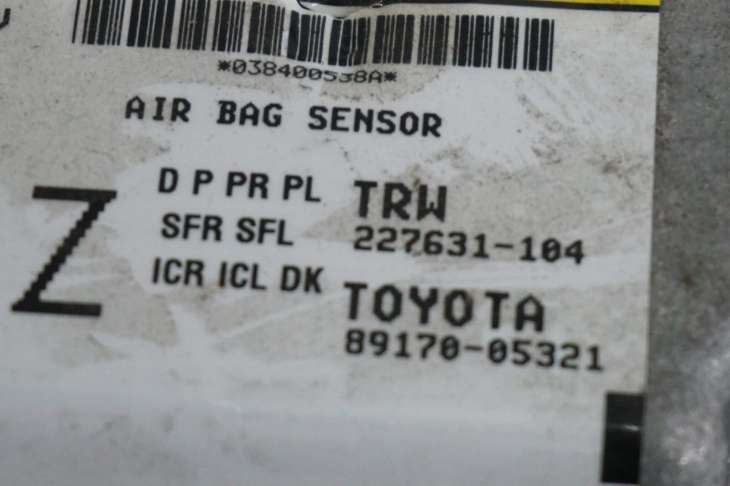 Toyota Avensis T27 III Poduszki Powietrzne Airbag 89170-05321 7p1510-P - obrazek 9