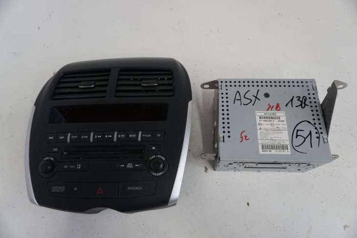 Mitsubishi Asx 2013r 1.8 Did Radioodtwarzacz Radio Panel 8701a352 (NR 51)