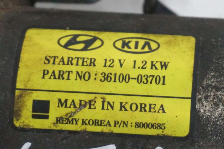 Hyundai I30 III 2018r 1.4tb Rozrusznik 36100-03701 - obrazek 4