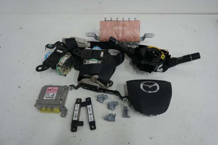 Mazda 6 Gh 2.0b Poduszki Powietrzne Zestaw Airbag Gdk4-57k30 D65166cs0 Gs1r66120a6h