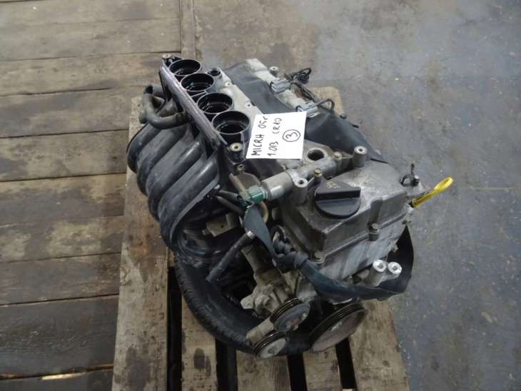 Nissan Micra Silnik K12 07r 1.0b Cr10 Benzyna 53tys. Nr.3 - obrazek 6
