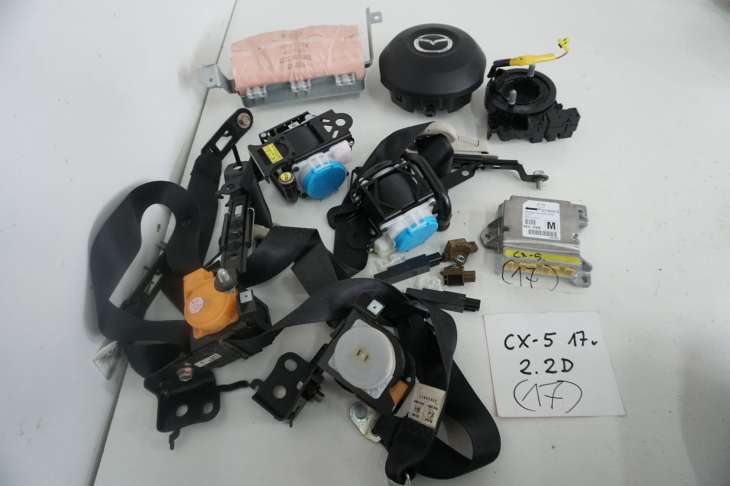 Mazda Cx-5 Cx5 I 2012-2017r Poduszki Powietrzne Airbag Pasy Zestaw Ka1c-57k30