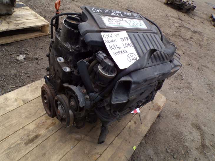 Honda CIVIc VII Silnik 1.3 Ima Hybryda Lda1 Blok NR.126