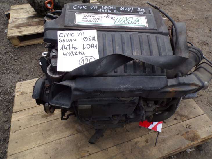 Honda CIVIc VII Silnik 1.3 Ima Hybryda Lda1 Blok NR.126 - obrazek 5