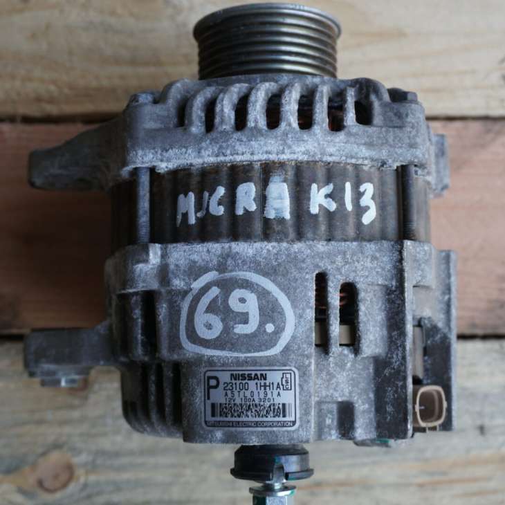 Nissan Micra K13 2013r 1.2b Hr12 18800tys Alternator 23100 1hh1a
