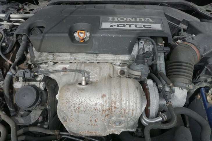 HONDA ACCORD VIII SILNIK 2.2D N22B1 WTRYSKIWACZE BLOK GLOWICA 2010rok nr.77