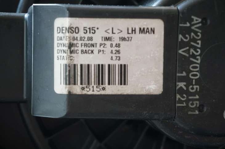 Toyota Auris I Nagrzewnica 13800-2840 87010-02030 272700-5151 - obrazek 7