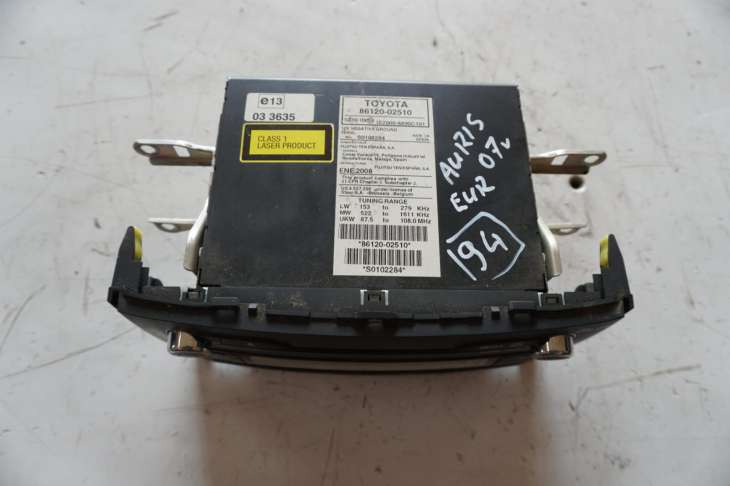 Toyota Auris I E15 Radioodtwarzacz 86120-02510 Europa - obrazek 2