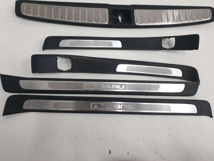 Subaru Legacy IV Outback III 2004-2009r H6 Listwy Nakładki Chrom 94060ag070/80 94061ag080/90 95073ag010 - obrazek 4