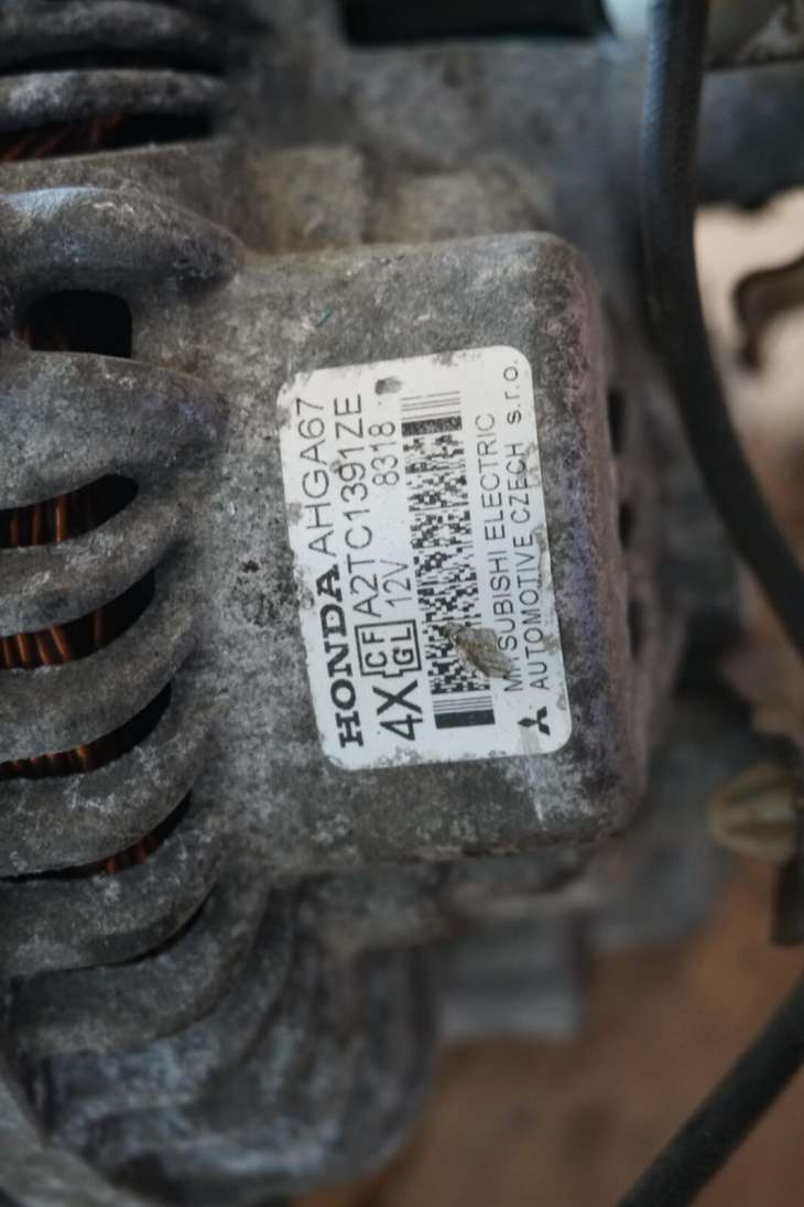 Honda CIVIc VIII Ufo Alternator A2tc1391ze Nr.49 - obrazek 4