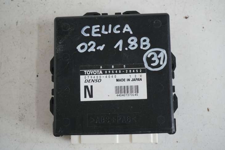 Toyota Celica 2002r Moduł Sterownik Abs 89540-20452