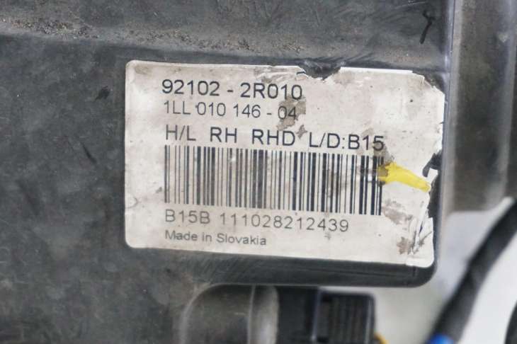 Hyundai I30 Lift 2012r Lampa Prawy Przód Uk 92102-2r010 Numer 107 - obrazek 7
