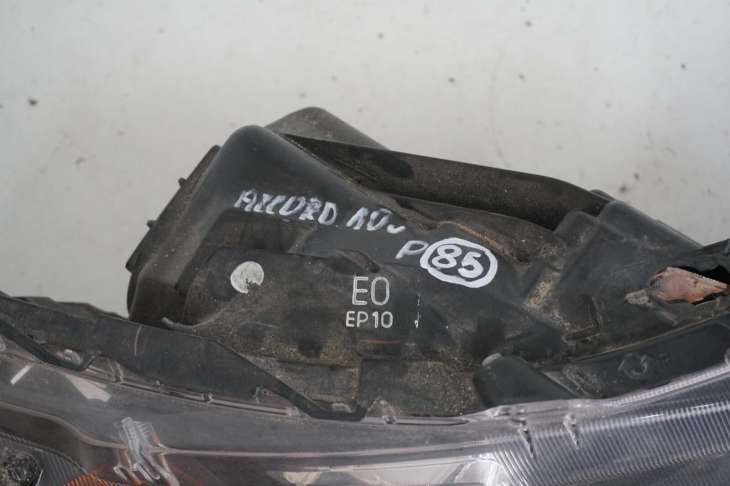 Honda Accord 2010r Lampa Prawy Przód Uk Numer 85 - obrazek 6