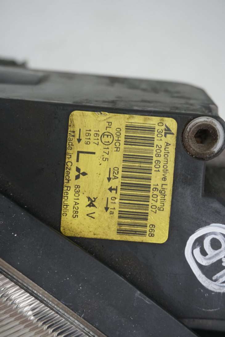 Mitsubishi Colt VI Lampa Lewa Przednia 8301a285 Uk Numer 91 - obrazek 5