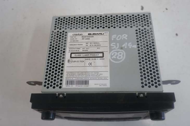 Subaru Forester Sj IV Radioodtwarzacz 86201sg320 - obrazek 3