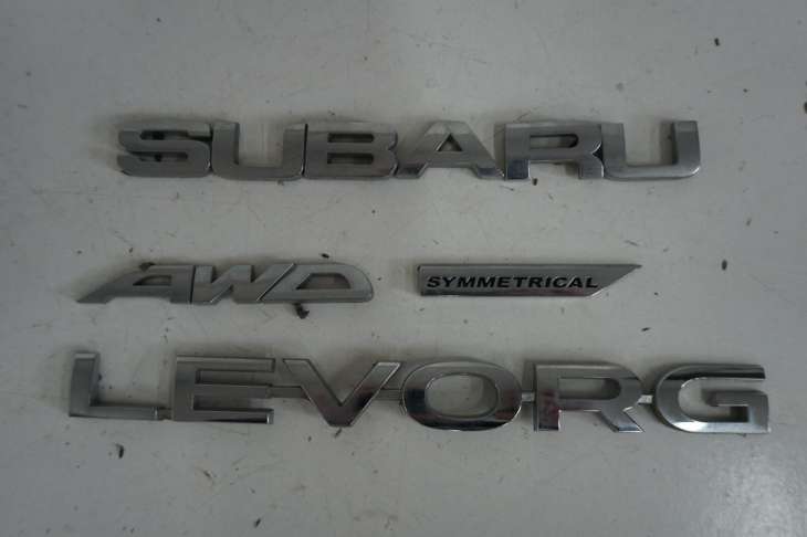 Subaru Levorg Napisy Emblemat Klapy Bagażnika - obrazek 2