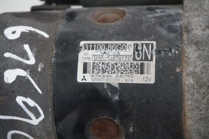 Suzuki Swift Mk6 2006r 1.3b Rozrusznik 31100-86g0 - obrazek 3