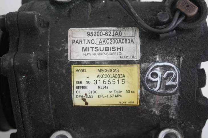 Suzuki Swift Mk6 Sx4 Kompresor Klimatyzacji 95200-62ja0 Nr.92 - obrazek 2