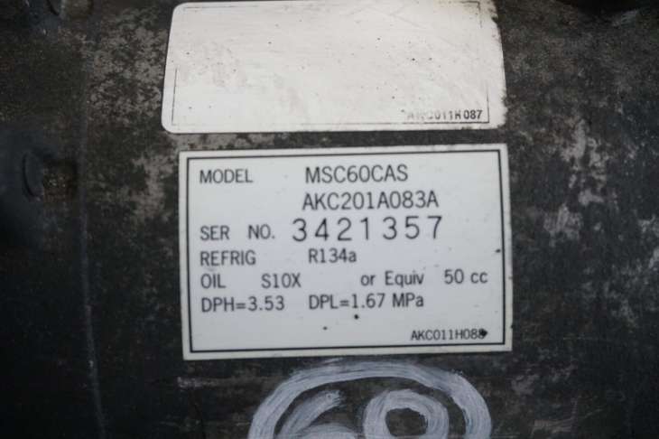 Suzuki Sx4 Kompresor Klimatyzacji Msc60cas Nr.60 - obrazek 3