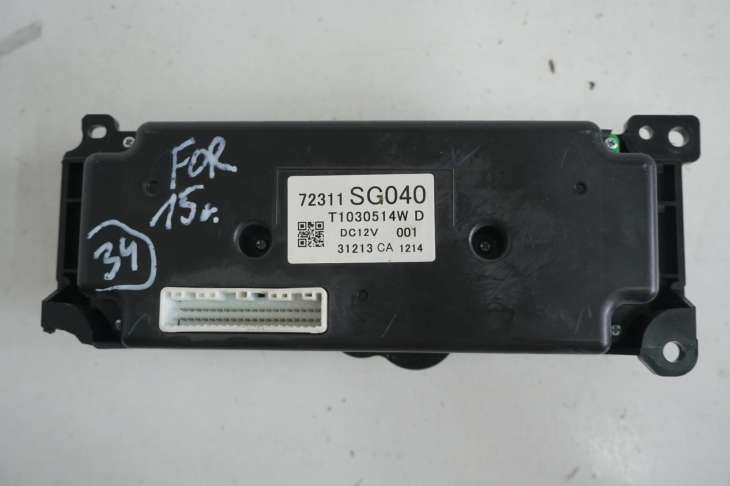 Subaru Forester IV Sj Panel Sterowania 72311sg040 - obrazek 2