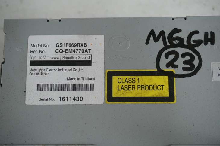 Mazda 6 Gh Radioodtwarzacz Gs1f669rxb - obrazek 3